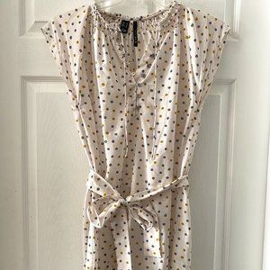 Thin Polka Dot Dress - Women's Size 6